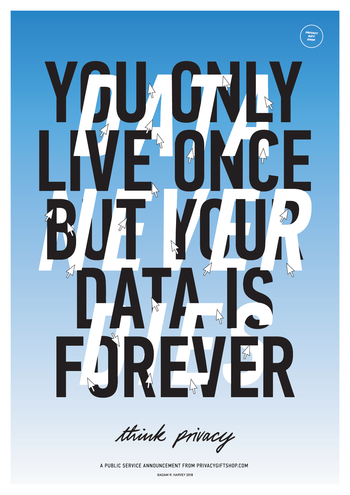 Data Never Dies (English) for Seoul Mediacity Biennale. &copy; Adam Harvey 2018
